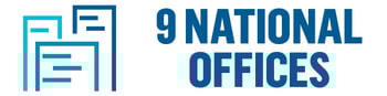 9 National Offices